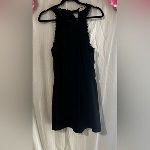 Altar'd State Black Halter Backless Sundress